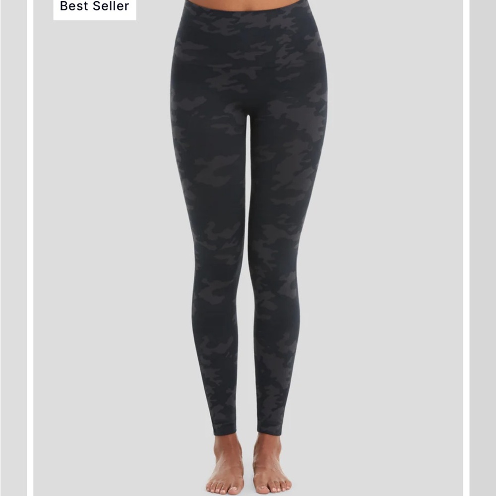 Spanx seamless camo leggings